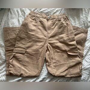 Aeropostale Beige Carpenter Pants